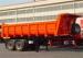 U shape 2 axle Dump Semi Trailer 3 axle sand stone transport dump box trailers