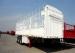 Tri Axle Livestock Transportation Stake Fence Cargo Truck Semi Trailer