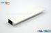 AA6063 T5 Extruded Aluminium Profile Windows Frame White Color Punching Coating