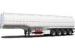 Three or four axle Carbon Tank Semi Trailer 50000 liters with front axle lifting