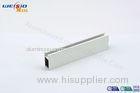 White Color Punching Coating Aluminium Window Profiles AA6063 T5