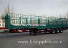 60t 13m fence Cargo Semi Trailer 3 axles for animal and vegetable transportation