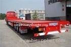 3 axles 30 tons-60 tons 40ft platform high bed trailer/flatbed container semi-trailer for sale