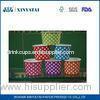20oz Double PE Coating Paper Ice Cream Cups / Frozen Yogurt Paper Cup Eco-friendly