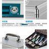 Professional Metal Cash Box / Small Money Box For Money Classification