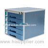Industrial Portable Steel Blue Office File Cabinet Five Drawer