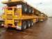 3 FUWA axle 40T capacity Flatbed Container Trailer with Six big double chamber