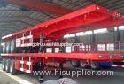 Carbon Steel 3/4/5 axles Flatbed Container Trailer with Color Optional