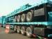Mechanical Suspension Flatbed Container Trailer Q345 Steel Material For Sale( Yellow Paint Optional)
