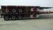 High Tensile Carbon Steel 3 axles 20/40ft Flatbed Container Trailer for Sale