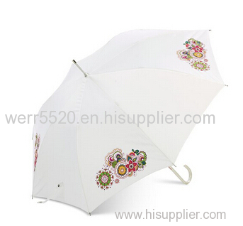 white umbrellas for sale White Straight Umbrella