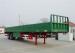 2 - 3 axle flatbed semi-trailer / truck trailer transport bulk cargo / side wall semi trailer