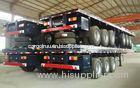 40 feet 12 wheels 50 ton flatbed container 3 axle trailer heavy duty
