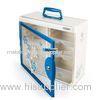 Small Office Metal Medicine Cabinets / First Aid Boxes Portable Handle