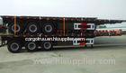 2/3 axle 20/40ft 40/60 ton flatbed container trailer for sale