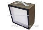 Mini Pleated HV Glass Fiber ULPA Panel Air Filter With MDF Frame