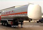 40cbm 3 compartments Fuel oil tanker trailers tri - axle cargo trailer