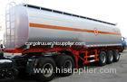 Three comparts 38CBM carbon steel Tank Semi Trailer with Fuwa Axles