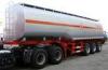 Heavy Duty 3 axles 40000L fuel tanker semi trailer With Alcoa rims