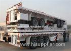 13T FUWA Axle Payload 40ft Flatbed Container Trailer with Common Mechanical Suspension