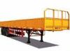 Vacunnm Tire Triangle Brand 3 Axles Cargo Semi Trailer With Side Panels For Bulk Cargo Transportatio