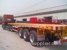 20-40ft 2 or 3 axles skeleton container semi trailer for heavy duty