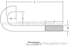 Customized High Quality Anchor Bolts