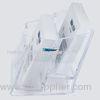 Clear Acrylic Custom Small Name Card Box For Exhibiton Display