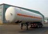 3 Axles 35000 to 50000 Liters Oil Transport petrol tank trailer / fuel tank semi trailer