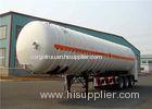 3 Axles 35000 to 50000 Liters Oil Transport petrol tank trailer / fuel tank semi trailer