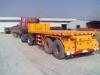 Shipping container transport skeleton flatbed semi trailer 28ton 20FT 40ft