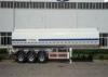 Tri Axle Oil Tanker Trailers / Fuel Tank Trailer Gasoline Transport
