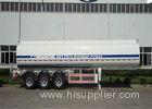 Tri Axle Oil Tanker Trailers / Fuel Tank Trailer Gasoline Transport