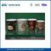 2.5oz 70ml Printing Cute Custom Disposable Paper Coffee Cups Single Wall / Double Walled