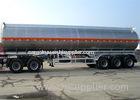 3 axles 45cbm oil fuel tanker semi trailer JOST for long haul freight transport
