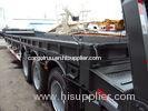 2 - 3 axle 45feet low Flat bed Trailers with Container Lock from factory