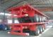 Red Color 40Ft 40T Payload Flatbed Container Trailer with 12Pcs Tubeless Tyres
