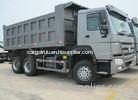 Left Hand Driving Gray Color 336HP EURO II Tipper Dump Truck For Sale