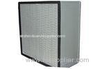 0.3um Anodized Aluminum Frame Cleanroom HEPA Air Filter Both Side Screen