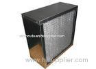 99.995% 400 SUS Frame High Temperature Resistance HEPA Air Filter For Chemical Industry