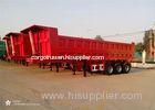 180# HYVA Hydraulic Cylinder Rear Dump Semi Trailer with Six Big Chambers