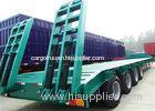 Mechanical suspension Low Bed Trailers Transport heavy machinery 60tons