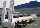 3 Axles Gooseneck Excavator Transport JOST Landing gear Low Bed Semi Trailer