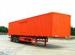 Vacunnm Tire Heavy Duty Tri Axle Box Semi Trailer For Cargo Transport