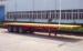 3 axle 60T Flatbed Container Trailer With Twist Locks For 1*40FT Or 2*20FT Container Transport