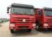 336HP Red Color Tipper Dump Truck 10 Wheelers Dumpers for Sand and Rocks Transportation