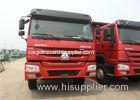 336HP Red Color Tipper Dump Truck 10 Wheelers Dumpers for Sand and Rocks Transportation