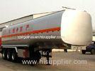 carbon steel and JOST kinpin Tank Semi Trailer for sale with six big chamber