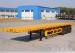 Hot sale 3 axles 40ft flatbed or high bed container truck trailer