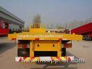 high qaulity flatbed truck semi trailer gooseneck container trailer with CE for sale